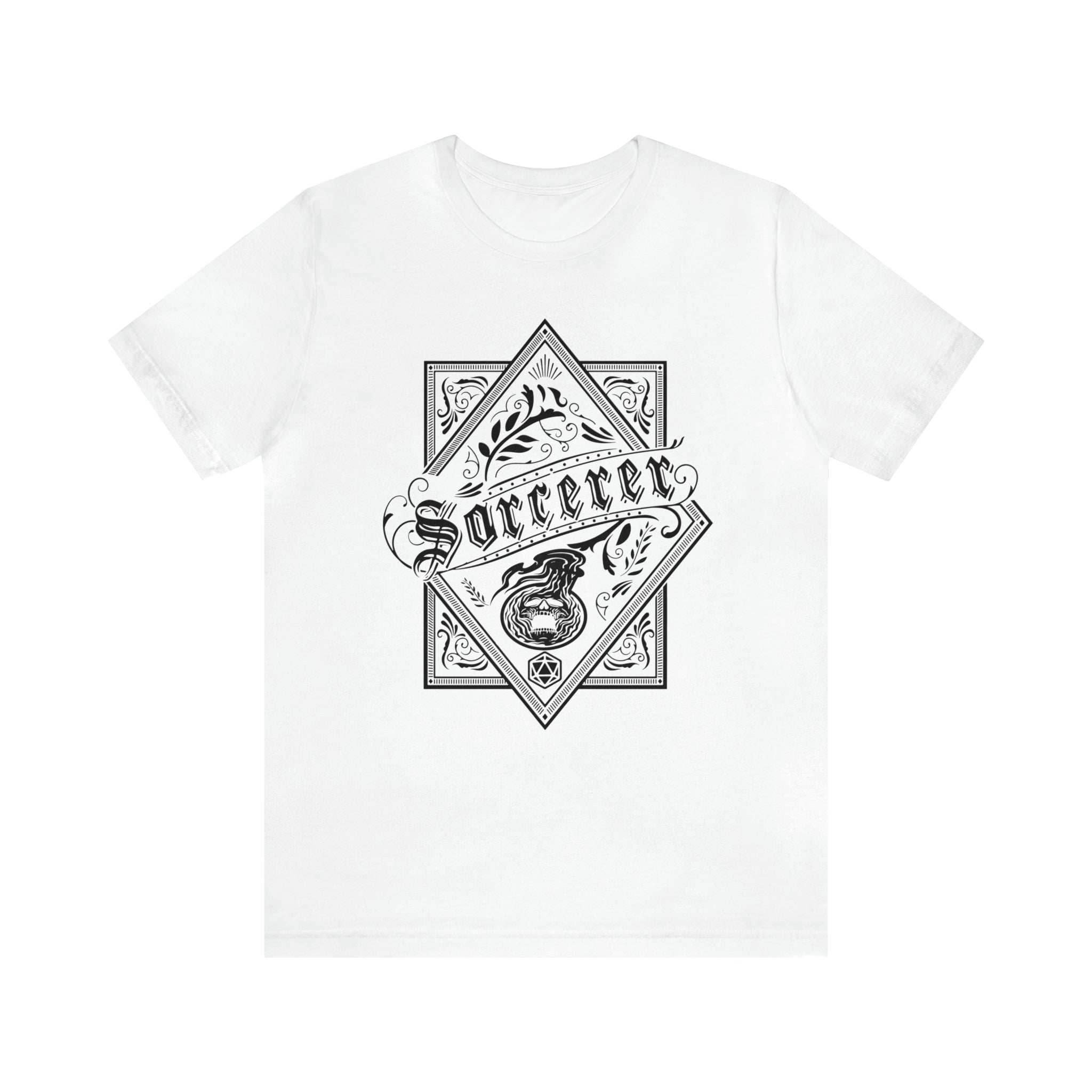 Sorcerer Class Shirt - White / S