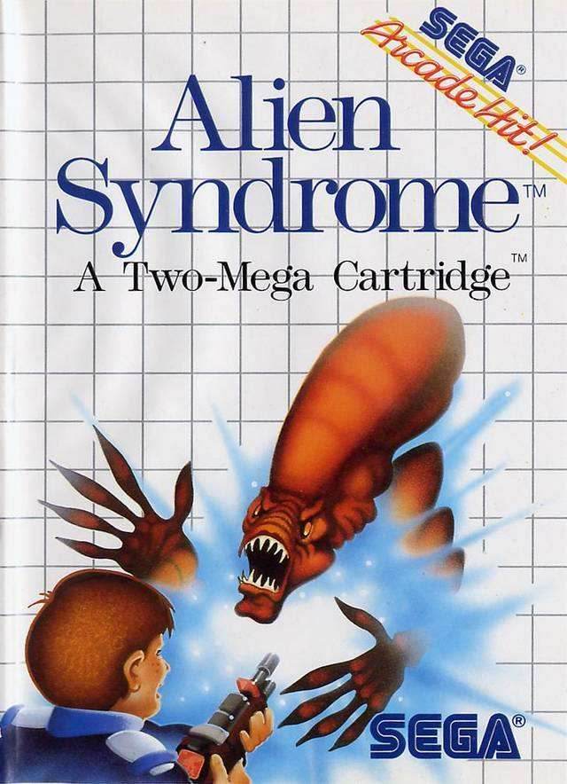 Alien Syndrome (Sega Master System) - Game Manual Only