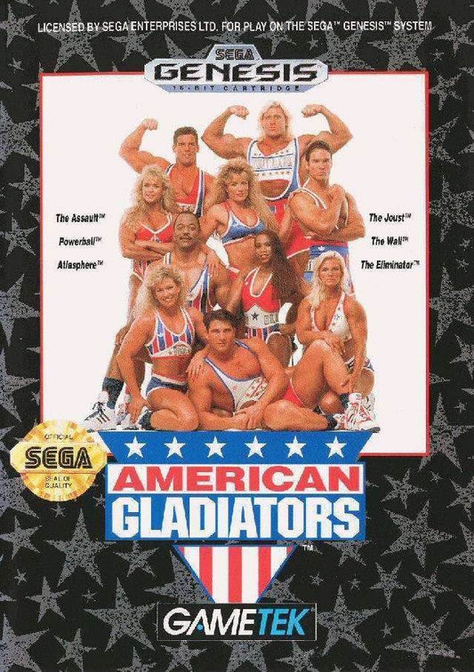 American Gladiators (Sega Genesis) - Game Manual Only