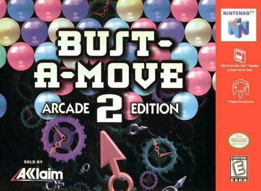 Bust-A-Move 2 (Nintendo 64) - Game Manual Only