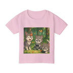 Little Xp wolf Gamer's toddler t-shirt