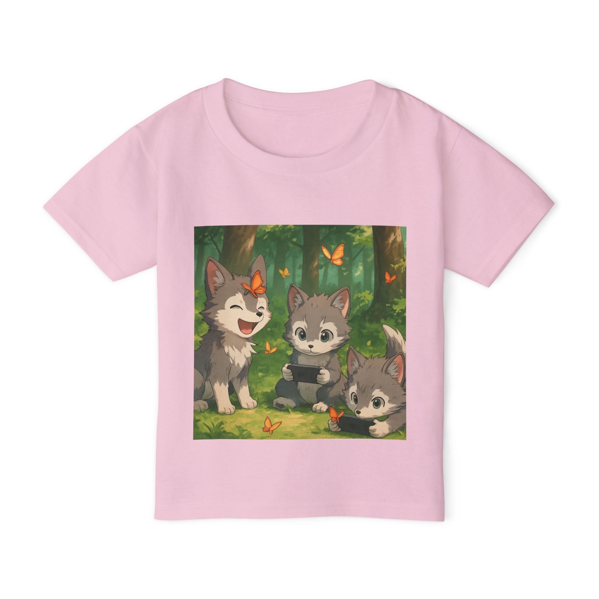 Little Xp wolf Gamer's toddler t-shirt