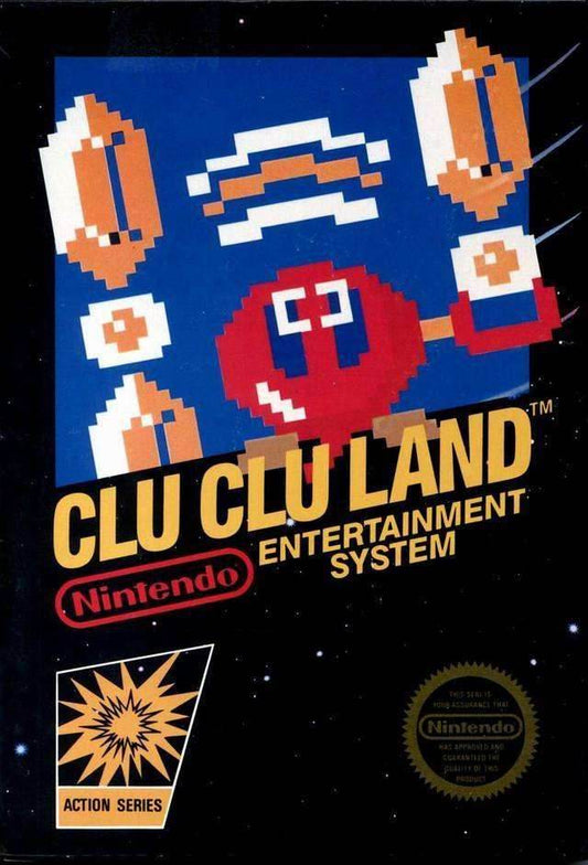 Clu Clu Land (Nintendo NES) - Game Manual Only