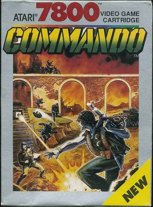 Commando (Atari 7800) - Game Manual Only