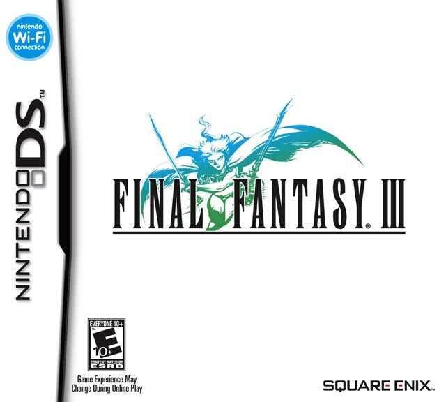Final Fantasy III (Nintendo DS) - Game Manual Only