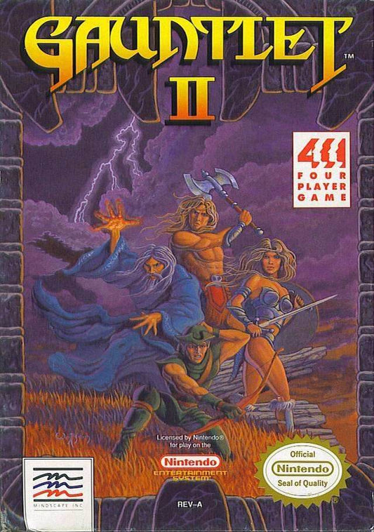 Gauntlet II (Nintendo NES) - Game Manual Only