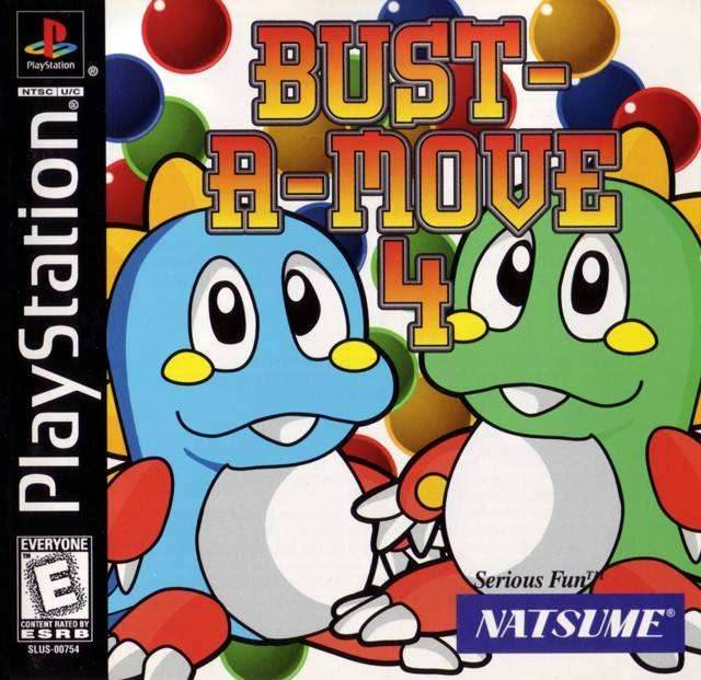 Bust-A-Move 4 (Playstation) - Game Manual Only