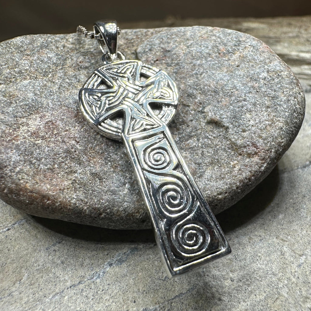 Modern Celtic Cross Necklace