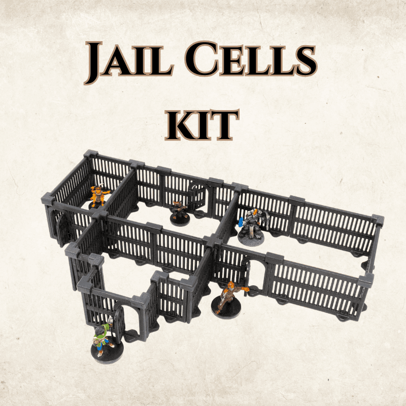 Jail Cells Kit - 