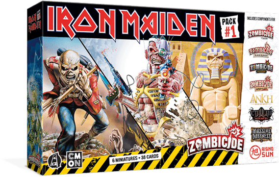 Zombicide: Iron Maiden Character Packs - Bundle of the Beast - 