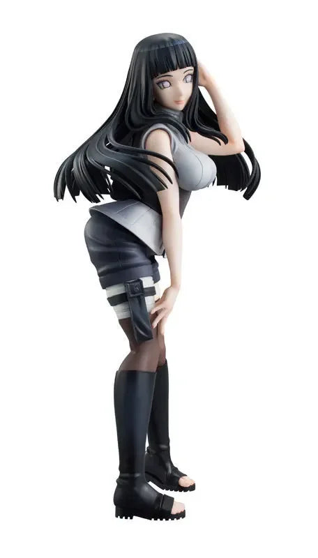 21CM Figure Hyuuga Hinata Sexy Standing PVC Action Figure Hinata Lovely Girl Kakashi Obito Sasuke Model Toy Gift