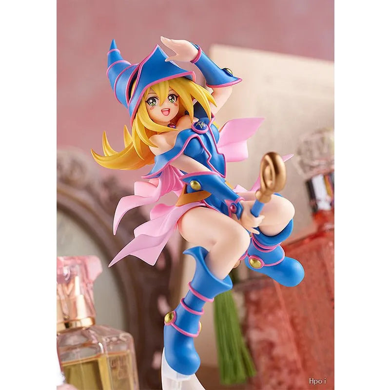 21CM Game Character Dark Magician Girl Figures Two-dimensional Girl Kawaii Magician Doll PVC Gift Toys Collector japanese dolls