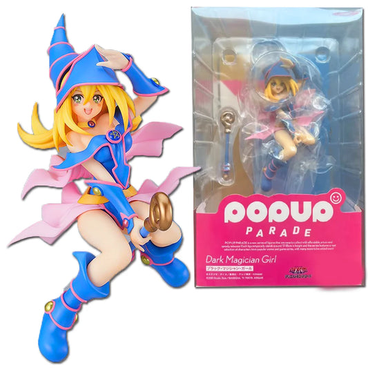 21CM Game Character Dark Magician Girl Figures Two-dimensional Girl Kawaii Magician Doll PVC Gift Toys Collector japanese dolls