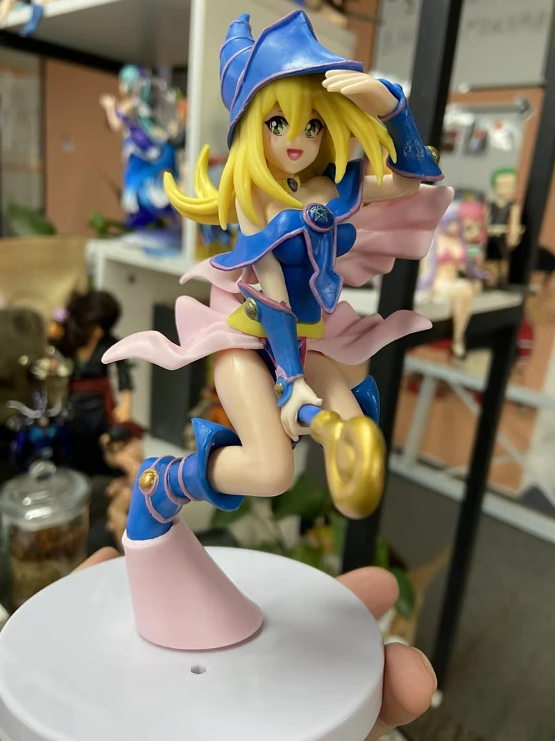 21CM Game Character Dark Magician Girl Figures Two-dimensional Girl Kawaii Magician Doll PVC Gift Toys Collector japanese dolls