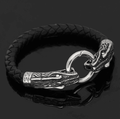Vikings Dragon Head Stainless Steel Bracelet - 21CM