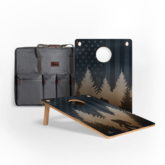 22-in × 31-in Wood Travel Cornhole Boards Set | Weekender Collection