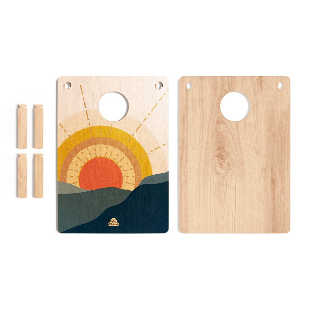22-in × 31-in Wood Travel Cornhole Boards Set | Weekender Collection