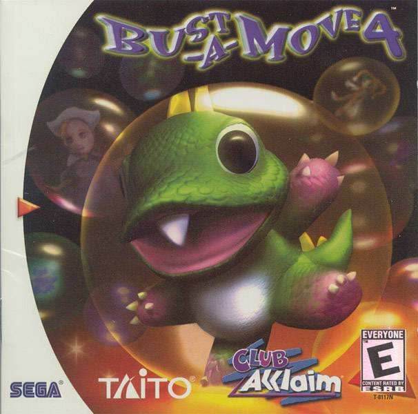 Bust-A-Move 4 (Sega Dreamcast) - Game Manual Only