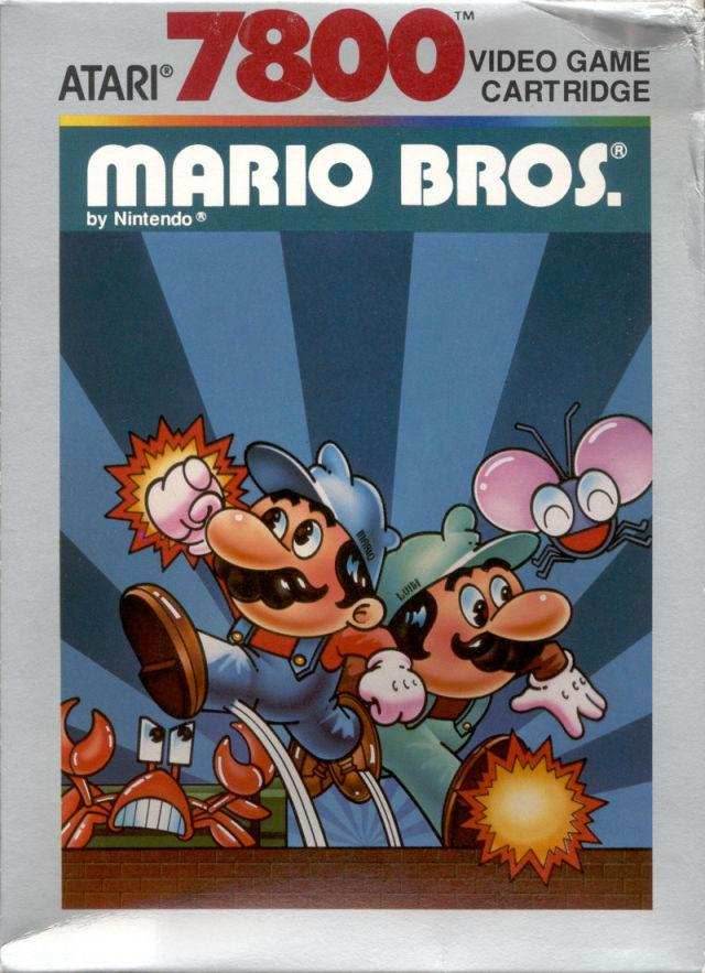 Mario Bros. (Atari 7800) - Game Manual Only