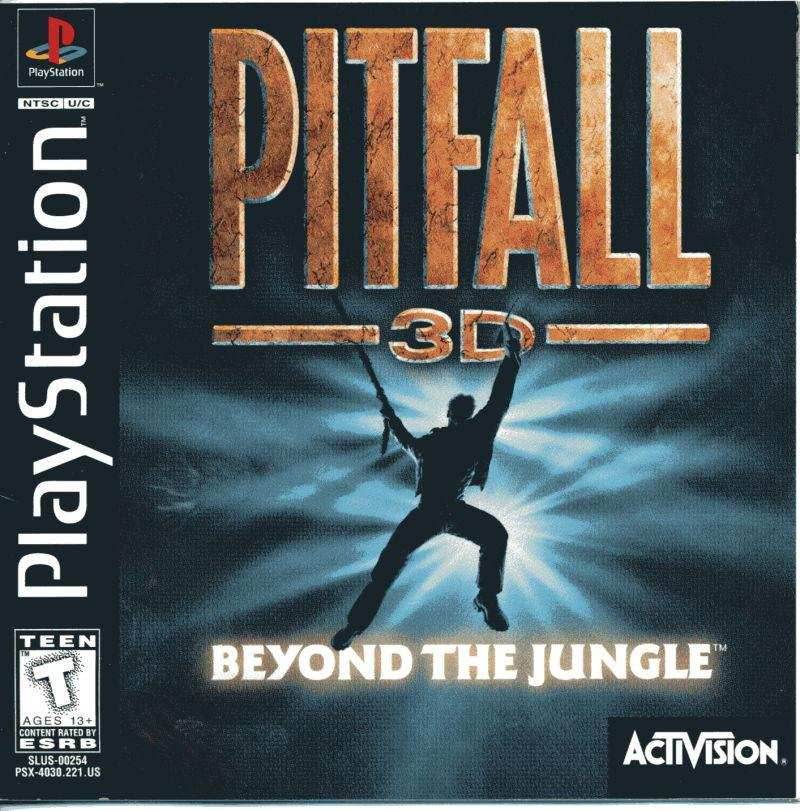 Pitfall 3D (Playstation) - Game Manual Only