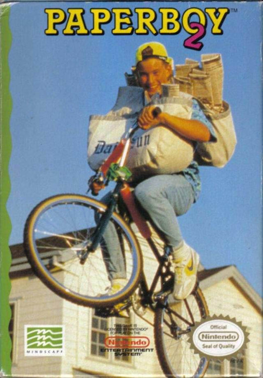Paperboy 2 (Nintendo NES) - Game Manual Only