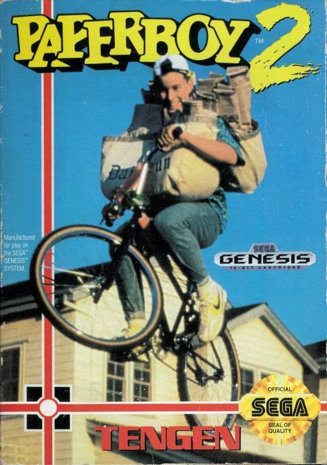 Paperboy 2 (Sega Genesis) - Game Manual Only
