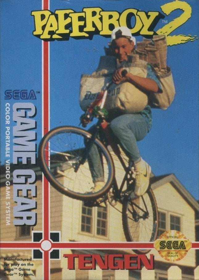 Paperboy 2 (Sega Game Gear) - Game Manual Only