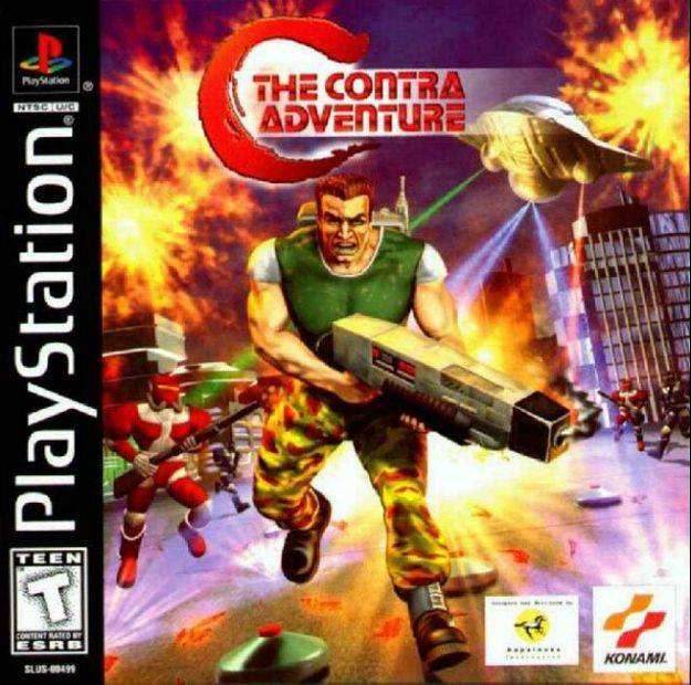 C: The Contra Adventure (Playstation) - Game Manual Only