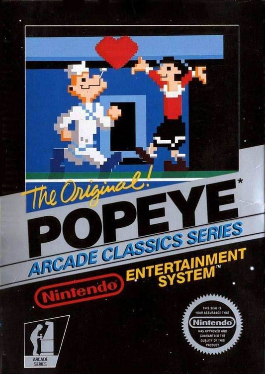 Popeye (Nintendo NES) - Game Manual Only