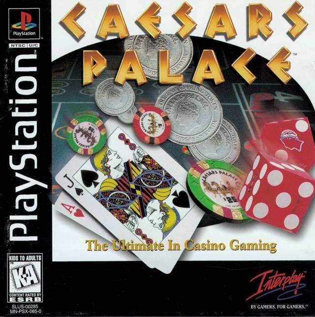 Caesars Palace (Playstation) - Game Manual Only