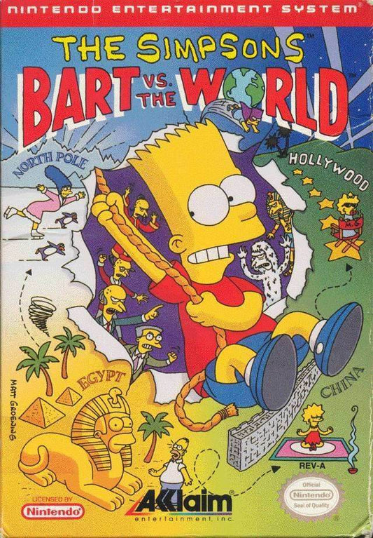 The Simpsons Bart vs the World (Nintendo NES) - Uglies
