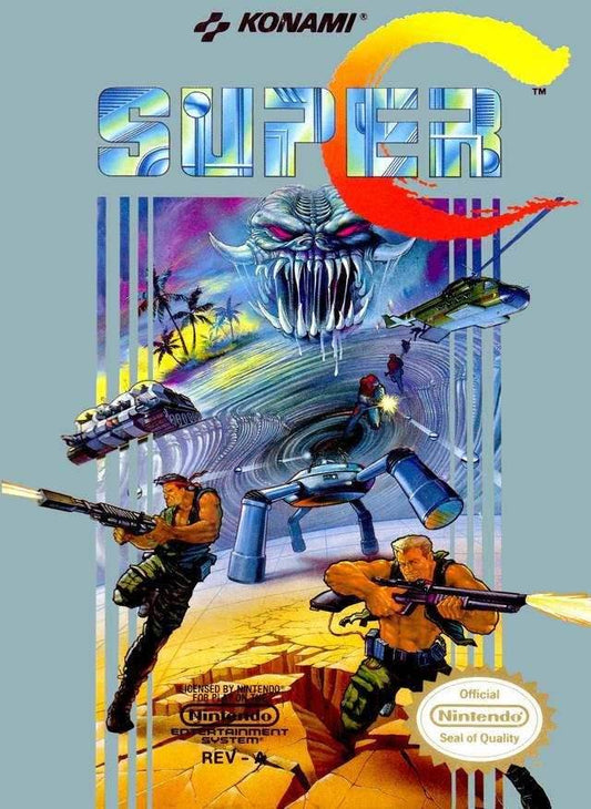 Super C (Nintendo NES) - Game Manual Only