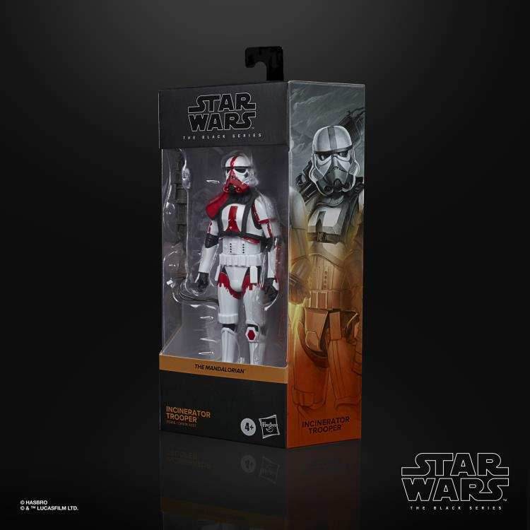 Star Wars: The Black Series - Incinerator Trooper (The Mandalorian) 6-Inch Action Figure - 