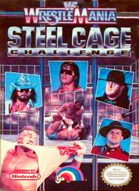 WWF Wrestlemania Steel Cage Challenge (Nintendo NES) - Game Manual Only