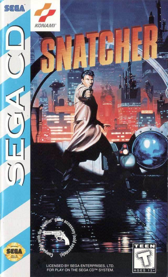 Snatcher (Sega CD) - Game Manual Only