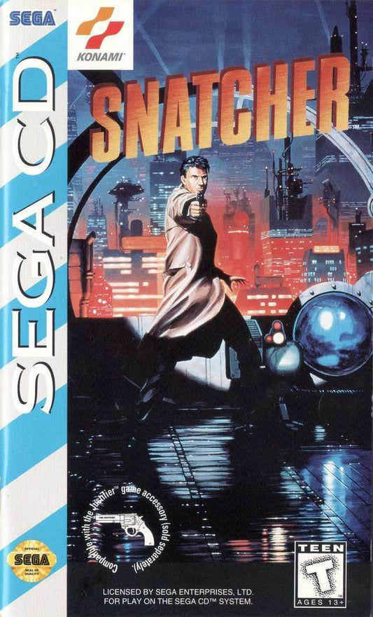 Snatcher (Sega CD) - Game Manual Only