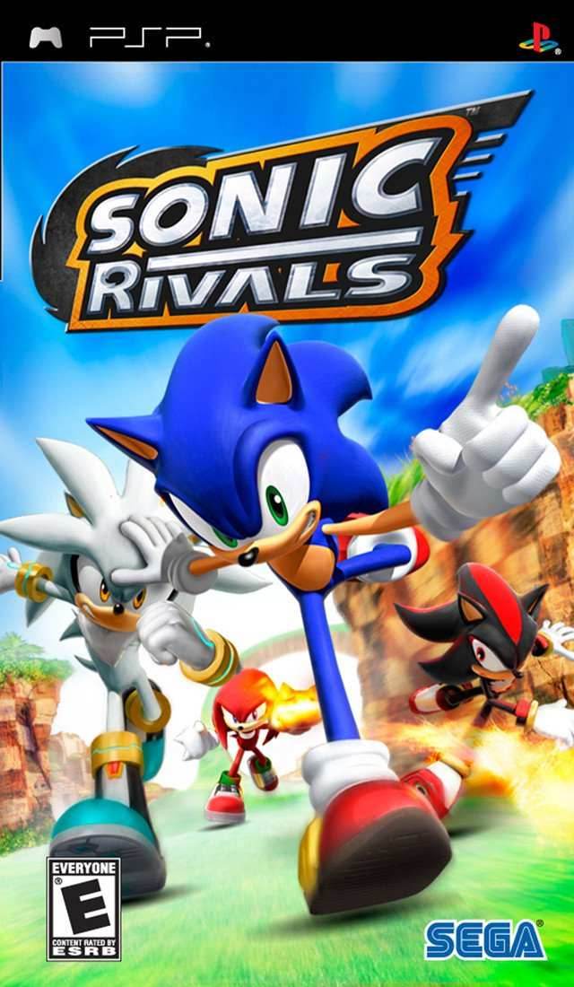 Sonic Rivals (PSP) - Game Manual Only