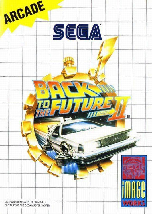Back to the Future Part II (Sega Master System) - Game Manual Only