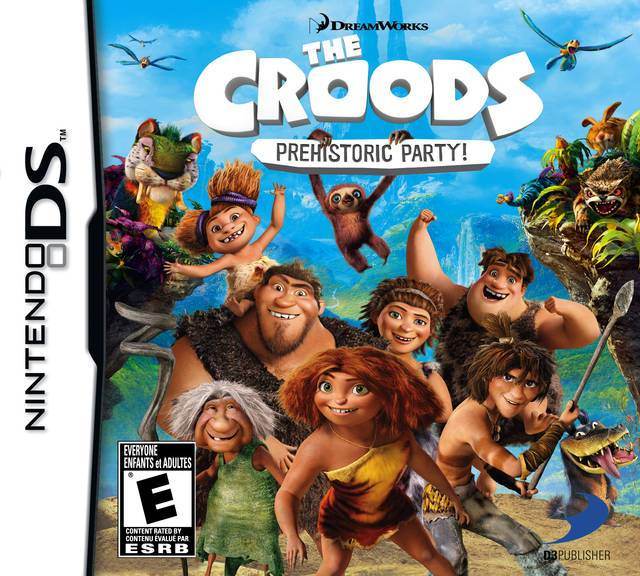 The Croods Prehistoric Party (Nintendo DS) - Game Manual Only