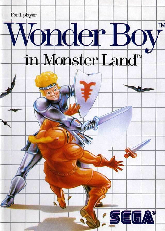 Wonder Boy in Monster Land (Sega Master System) - Game Manual Only