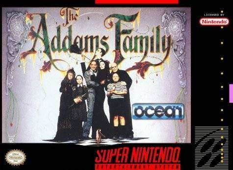 The Addams Family (Super Nintendo) - Game Manual Only