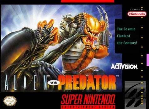 Alien vs Predator (Super Nintendo) - Game Manual Only