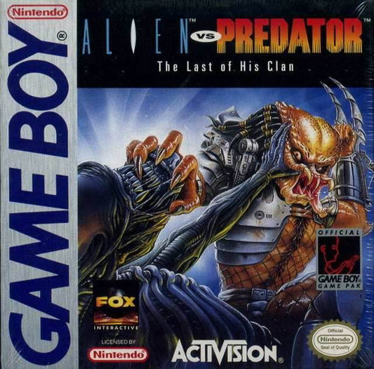 Alien vs. Predator: The Last of His Clan (Gameboy) - Game Manual Only