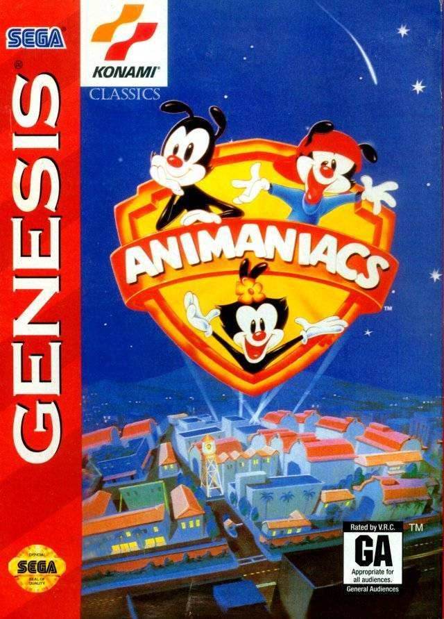Animaniacs (Sega Genesis) - Game Manual Only