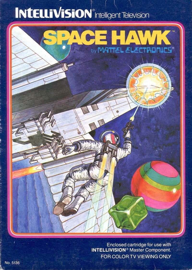 Space Hawk (Intellivision) - Game Manual Only