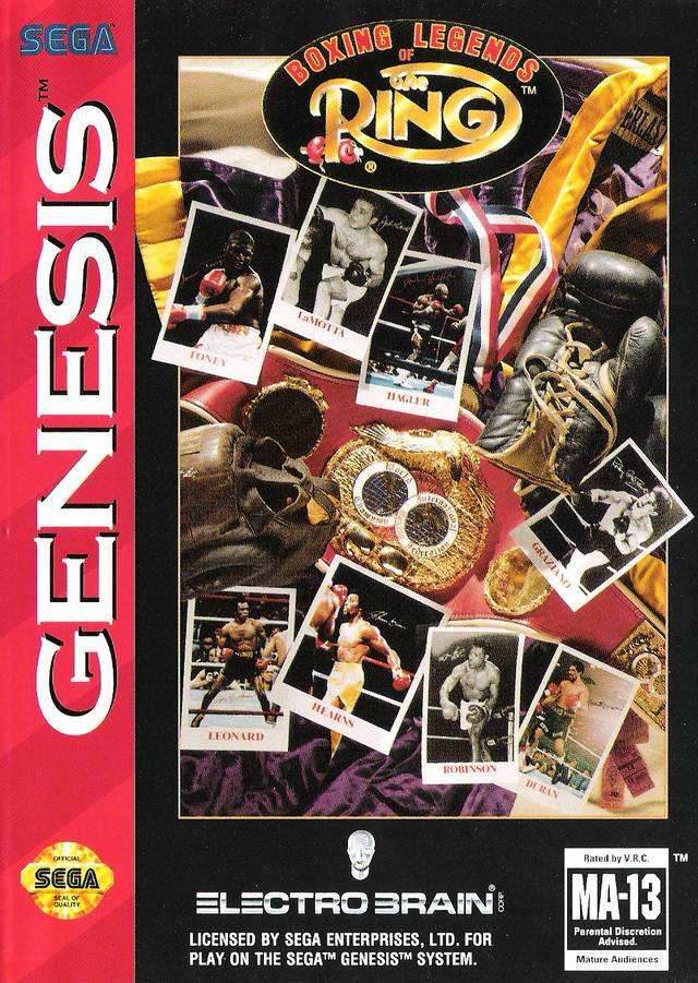 Boxing Legends Of The Ring (Sega Genesis) - Game Manual Only