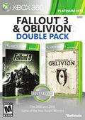 Fallout 3 & Oblivion Double Pack (Xbox 360) - Game Manual Only