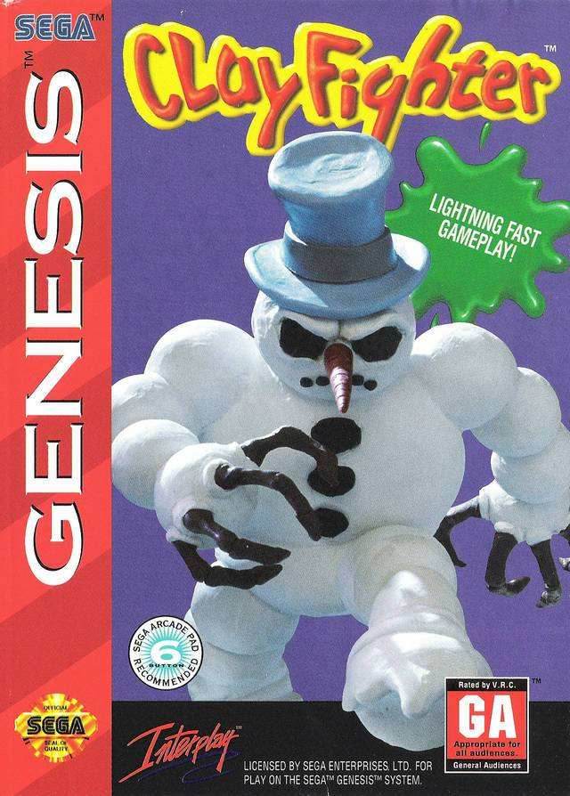 ClayFighter (Sega Genesis) - Game Manual Only