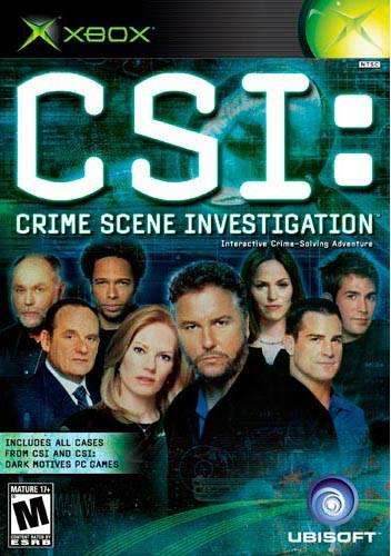 CSI: Crime Scene Investigation (Xbox) - Game Manual Only