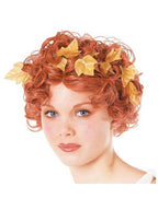 Short & Curly Goddess Wig with Laurel Leaves